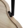 Cloud Coffee Table (Set of 2), Coffee Table, End Table With Tempered Changrainbow Glass For Living Room, Bedroom, Office, Balcony - Natural Wood - Image 15