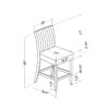 Mikha - Bar Table And Bar Stools - White - Image 9