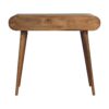 Writing Desk, Curved - Chestnut - Image 5