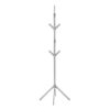 Coat Rack, Hall Tree, Free Standing, 8 Hooks, Entryway, Contemporary & Modern - Silver - Image 2