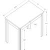Accent Table For Living Room - Black - Image 6