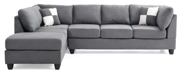 Malone - Versatile Sectional - Gray