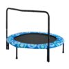 Joy Children's Trampoline With Handrails For Indoor And Outdoor Fun - Blue - Image 8