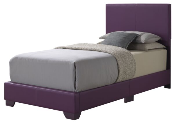 Twin Bed Stylish - Lively Purple Hue