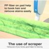 Superfine Fiber Washable Mat Spray Mop With 300Ml Reusable Bottle For Various Floors - Blue - Image 5