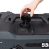 Super Quiet Inverter Generator 5.5Kw Portable Dual Fuel Electric & Remote Start Aluminium - Gray - Image 9
