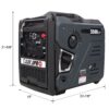 Super Quiet Inverter Generator 5.5Kw Portable Dual Fuel Electric & Remote Start Aluminium - Gray - Image 3