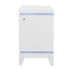 Adalid - Nightstand With Glittered Drawer Front And LED Lighting - White - Image 6