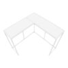 Corner Accent Console Table For Entryway, Contemporary And Modern - White - Image 5