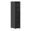 Heavy Duty Metal 5 Drawer Vertical File Cabinet With Lock And Wheels For Home Office - Brushed Nickel - Image 16