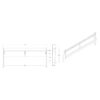 Charlston - King Bed With LED - Blue - Image 9