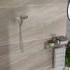 Multi Function Adjustable Hand Shower 7 Function Hand Shower, Wall Mounted - Brushed Nickel - Image 2