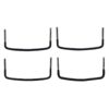 Motoring Roof Rack Rooftop Cargo Carrier Basket 64" Steel Universal Fit - Black - Image 17