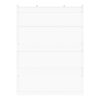 Hall Tree With Bench And 3 Hooks, Modern Entryway Storage Organizer Cabinet With 4 Doors, 1 Drawer And Adjustable Shelves For Hallway, Entryway, Living Room - White - Image 17