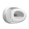 Modern Egg Shape Toilet 1.28 Gpf Single Flush Ceramic - White - Image 25