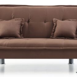 Lionel - Sofa Bed - Chocolate