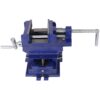 Heavy Duty 4" Cross Slide Vise, Drill Press Metal Milling X - Y, Blue Steel Benchtop Clamp - Blue - Image 2