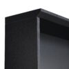 Wide Design Hall Tree With Storage Bench, Minimalist Shoe Cabinet With Cube Storage & Shelves, Multifunctional Coat Rack With 8 Hooks For Entryways, Mudroom - Black - Image 10