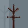 Free Standing Coat Rack 11 Hooks For Entryway - Cherry - Image 2