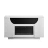 Aurora - Fireplace TV Lift With Adjustable Temperature And LED Colors - White - Image 5