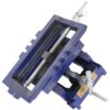 Industrial Cross Slide Vise, 6" Drill Press Vise, Metal Milling X - Y, Heavy Duty - Blue - Image 6