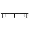 Queen Size Platform Bed Frame, Bedroom Furniture Metal Bed Foundation Base - Black - Image 6