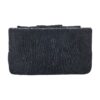 Chenille Interior Lazy Sofa Chaise Lounge Armchair With 3 Pillows And Armrests, Soft Chenille - Black - Image 14