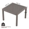 Furniture Set With Seat Cushions, Sturdy And Durable - Apricot Brown - Image 9