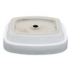 Modern Semi Recessed Ceramic Bathroom Sink With Vessel Design - White - Image 9