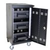 45 Bay Mobile School Charging Cart Station For Chromebook, Tablet And Laptop Computer With Power Strip Included - Black - Image 5