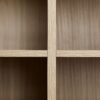 Modern Multi Functional Shoe Storage Bench & Cabinets With Adjustable Shelves - Gray / Natural Wood / White - Image 16