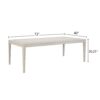 Expandable Dining Table - Vanilla White - Image 3