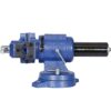 Heavy Duty 5" Multi Jaw Rotating Bench Vise With 360 Degree Swivel Base And Head - Blue - Image 7