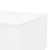 Modern High Glossy Rectangle Coffee Table, Accent Furniture With 16 Color LED Lights For Living Room - White - Image 18