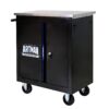 Movable Lockable Double Door Partition With Lock Multi Functional Hardware Storage Tool Car Auto Repair Locker - Black / Blue - Image 11
