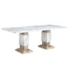 Stacey - Dining Table Set - Beige - Image 4