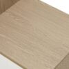 Modern Multi Functional Shoe Storage Bench & Cabinets With Adjustable Shelves - Gray / Natural Wood / White - Image 10