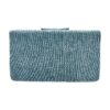 Chenille Interior Lazy Sofa Chaise Lounge Armchair With 3 Pillows And Armrests - Mint Blue - Image 13
