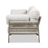 Jasper - Upholstered Patio Deep Seating Sofa - Wheat Beige - Image 5