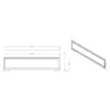 Adelaide - King Bed With LED - Gray / Black - Image 8