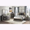 Lively - Chest With Glitter Detail And Thick Bar Handle Hardware - Black - Image 6