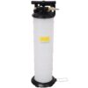 7L Pneumatic/Manual Oil Extractor Pump For Automotive Fluids - White / Black - Image 2