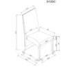 Stacey - Dining Chair With Extended Back (Set of 2) - Beige / Natural - Image 3