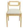 5 Piece Extendable Wood Square Dining Table Set With 2 Drop Leaves, Compact Storage Shelf Kitchen Table Set With Upholstered Chairs For 4 - Natural - Image 18