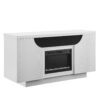 Alessia - Fireplace With 15 Temperature Settings - White - Image 5