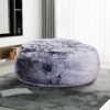Classic 5Ft Memory Foam Bean Bag Chair, Soft Comfort Lounger - Purple - Image 4