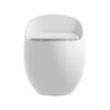 Modern Egg Shape Toilet 1.28 Gpf Single Flush Ceramic - White - Image 22