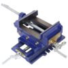 Heavy Duty Cross Slide Vise For Drill Press, 5", Steel Construction - Blue - Image 4