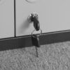 Metal Wall Mounted Tool Storage Cabinet With Locking Door, Adjustable Shelf, Metal - Silver - Image 15