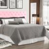 Full Cheerful Adjustable Headboard - Pink - Image 5